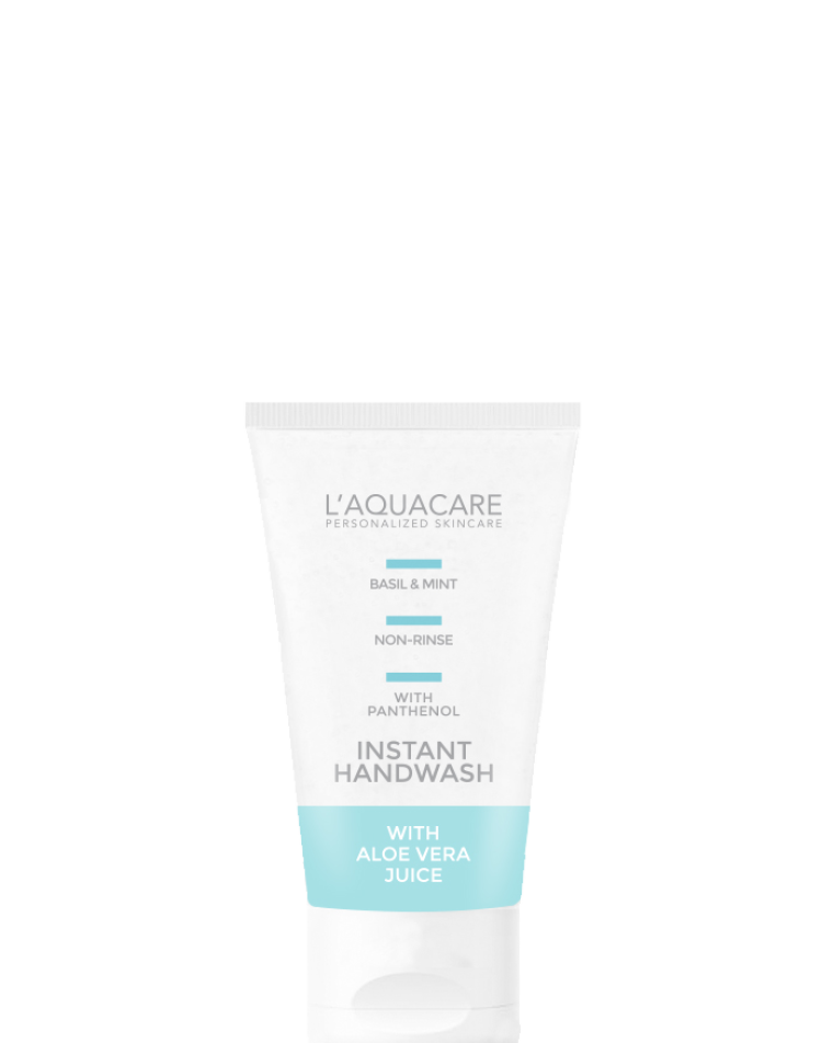 Laquacare Instant Handwash- Basil Mint with Aloe Juice 35ml H952