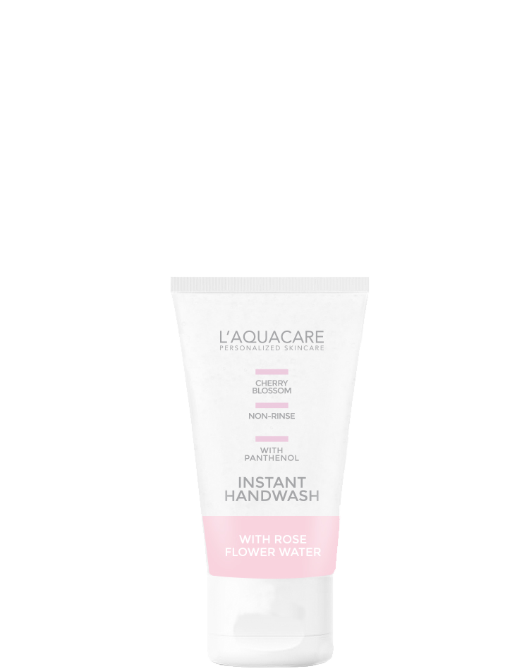 Laquacare Instant Handwash- Rose Water with Aloe Juice 30ml H950